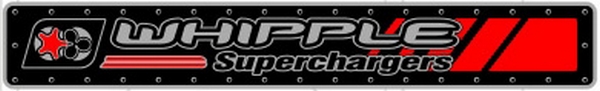 Whipple 140/200/245/275 Supercharger Decal